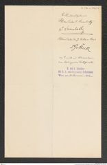 k.k. naturhistorisches Hofmuseum, Intendanzakten 1885-1896 (Hauer), Aktenzahl Z.116.a/1891, Seite 2